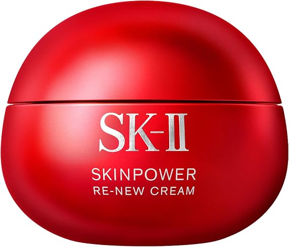 SK-II Official Store | Skin Power Renewal Cream 2.8 oz 80 g | Face Cream | Pore Care, Wrinkle Reducing, Aging Care, Moisturizing Cream | Neroli Orange Scent | Niacinamide Pitera Formula | Skin Care Gift