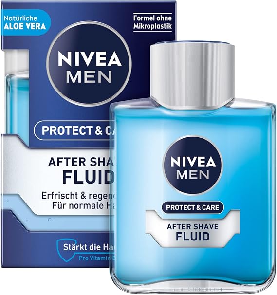 NIVEA Men Protect&Care Ferahlatıcı Tıraş Sonrası Losyon 100 ml, Hızlı Emilir, Normal ve Kuru Ciltler