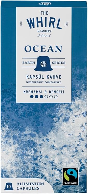 THE WHIRL Espresso Earth Series Ocean Kapsül 10 Adet