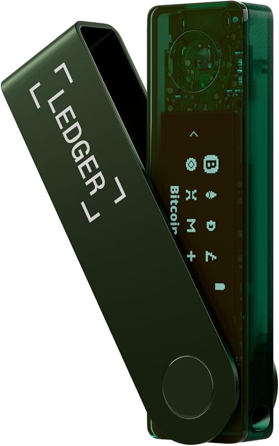 Ledger Nano X - Classic Crypto Wallet with Bluetooth | Compact, go anywhere, 1.1" display. Desktop & iOS/Android compatible