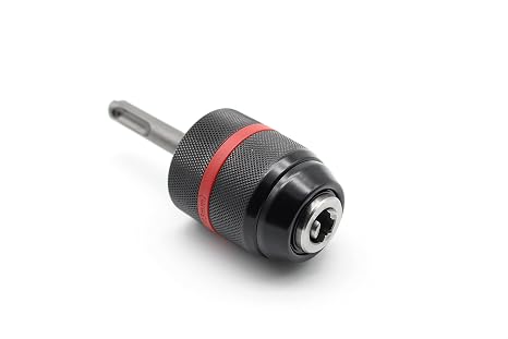 TEMO Keyless Drill Chuck Conversion Adapter to SDS Plus Impact Hammer