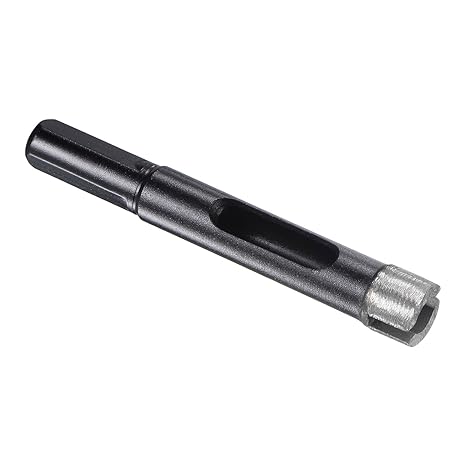 Diamond Core Drill Bits,12mm Cutting Diameter, Sintering Diamond Dry or Wet Hole Saws - (Applications: for Electric Hand Portable Tile Glass Plastic Wood)