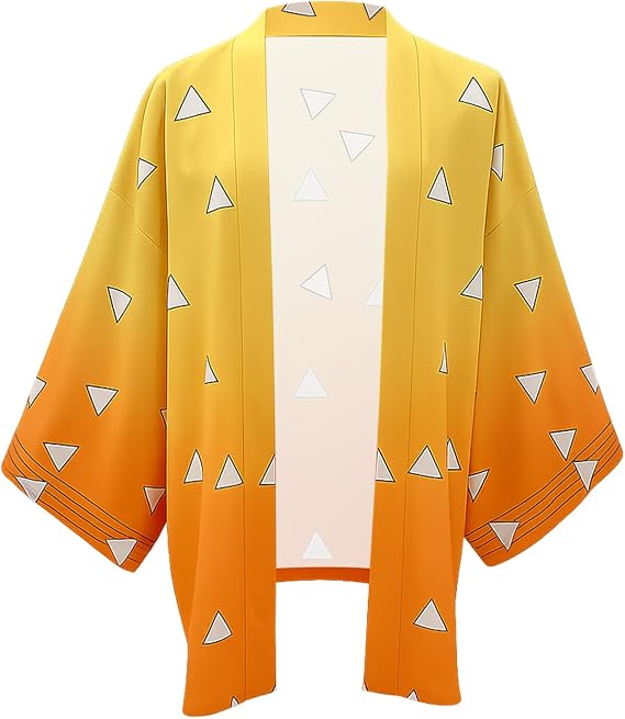 MeYuxg Tanjirō Giyū Shinobu Zenitsu Anime Costume, Demon Cosplay Kimono Coat, Halloween, Carnival