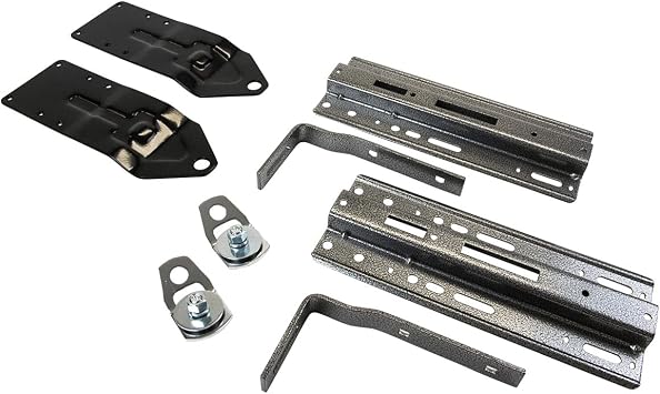HappiJac Truck Camper Tie-Down Kit, Fits Select Chevrolet Silverado, GMC Sierra Classic Pickup Truck Beds, Includes Front Support Braces and Rear Anchors, Brackets - FT-CG9