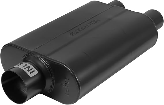Flowmaster 9430472 Super 44 Muffler - 3.00 Center In and 2.25 Dual Out - Aggressive Sound