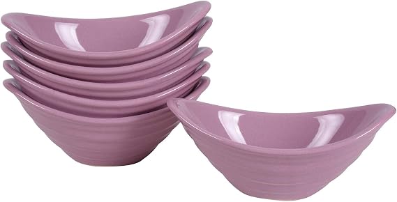 Keramika Violet Gondol Çerezlik 16 Cm 6 Adet