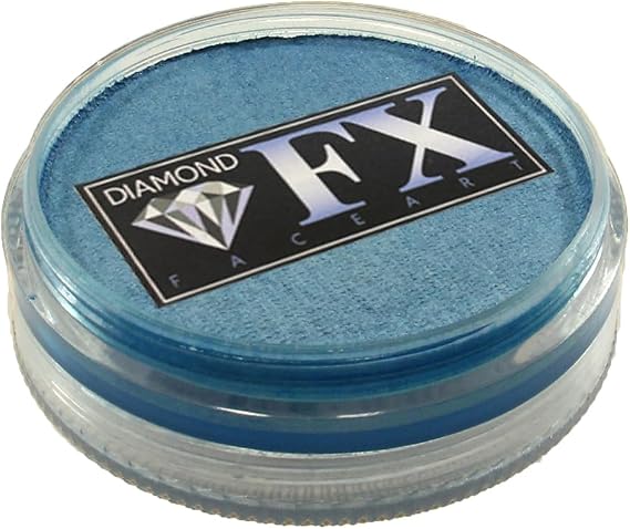 Diamond FX Metallic Face Paint - Baby Blue (45 gm)