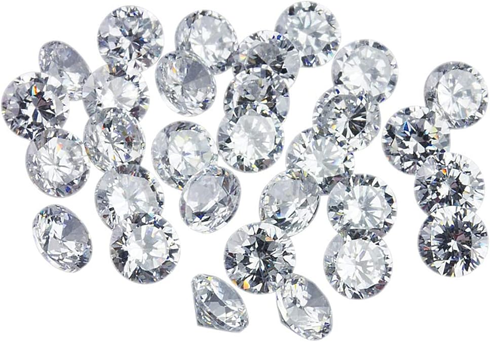 White GHI Colour, 50Pcs. 1.7mm Size, I1/I2 Clarity, CVD Loose Diamond 1.00 Ct. Round Cut EGL Certified Lab-Grown Diamond Lot
