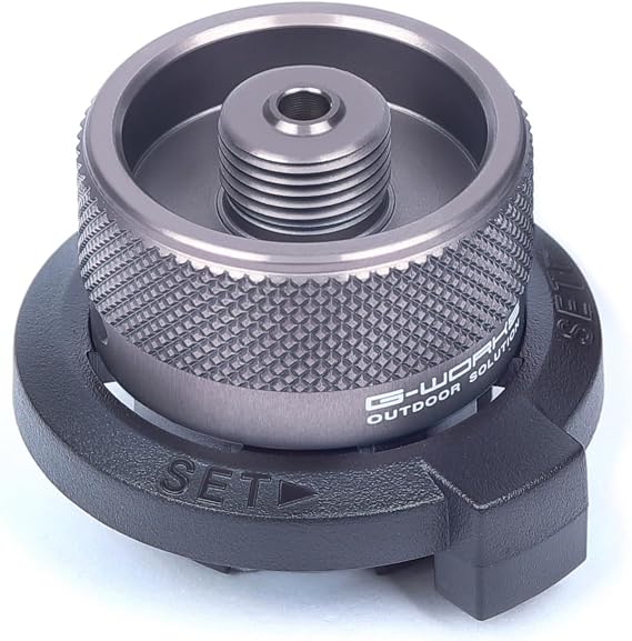 Convert Adapter, for Nozzle Bottle Type/Canister TO Screw Type Gas/Lindal Valve Canister/Butane Adapter(Vertical Type)