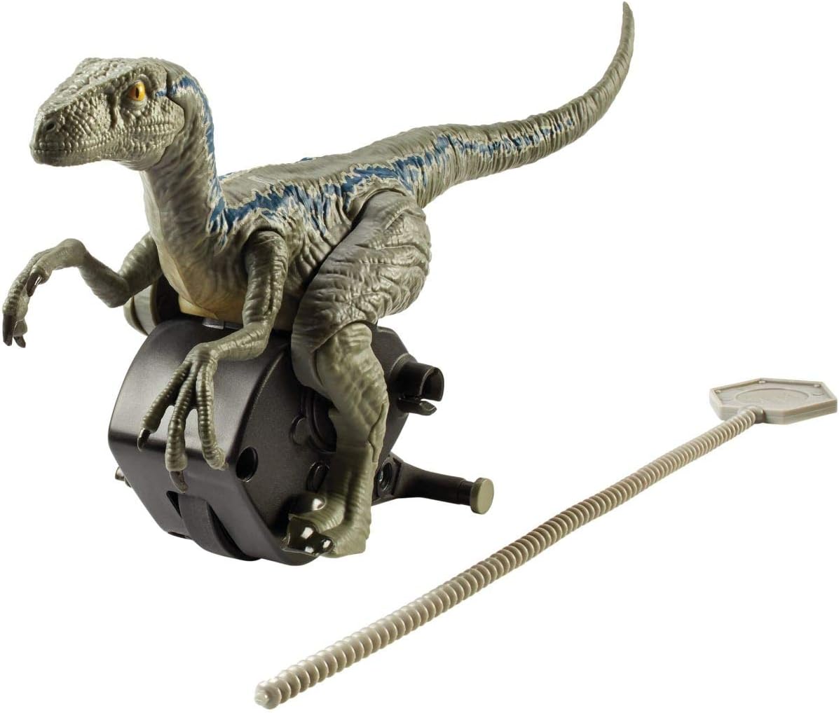 Jurassic World  Kingdom of Fire 2018 Lippran Dino Velociraptor Blue  JURASSIC WORLD: FALLEN KINGDOM MATTEL RIP-RUN DINOS VELOCIRAPTOR BLUE Parallel import version latest movie 2 sequel Dinosaur Mattel figure goods