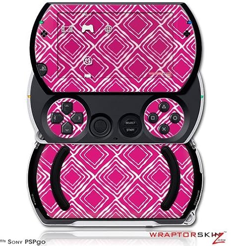Wavey Fushia Hot Pink - Decal Style Skins (fits Sony PSPgo)