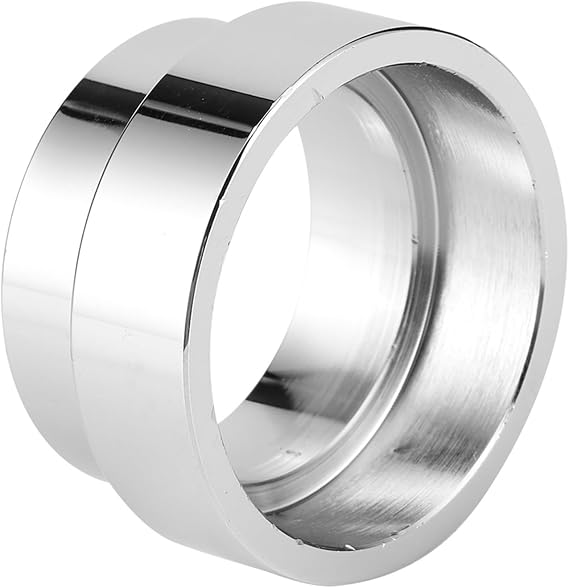 LS Flexplate Adapter Spacer for LS1 TH350 TH400 Swap Curved Flywheel Support Silver Steel 1.97x1.02in