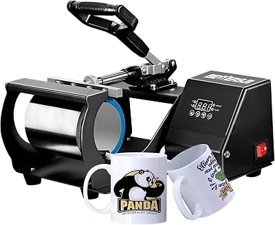 BetterSub Mug Heat Press for Mugs Heat Press Machine Cup Heat Transfer Sublimation 11OZ Blue