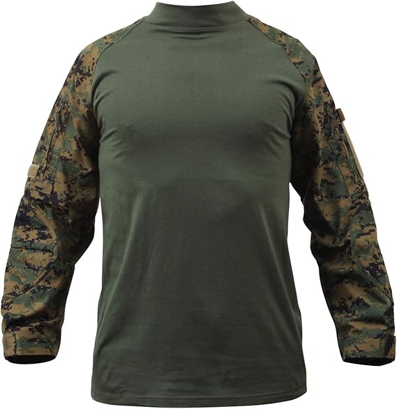 Rothco Combat Shirt - ACU Digital Camo