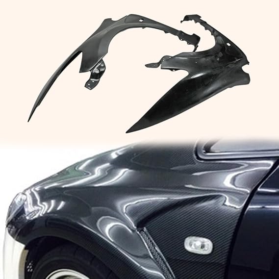 For Honda Civic Fd2 Js Racing Front Vented Fender (Wide 20Mm) Fiber Glass