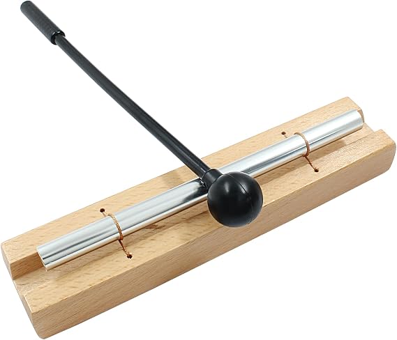 Luomorgo Meditation Chimes, Single Tone Hand Chimes, 1 Set