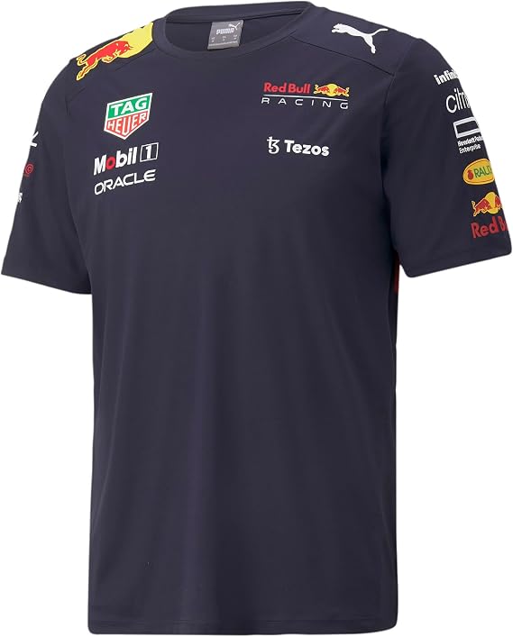 Red Bull Racing - Official Formula 1 Merchandise - 2022 Team T-Shirt - Men - Navy - XL