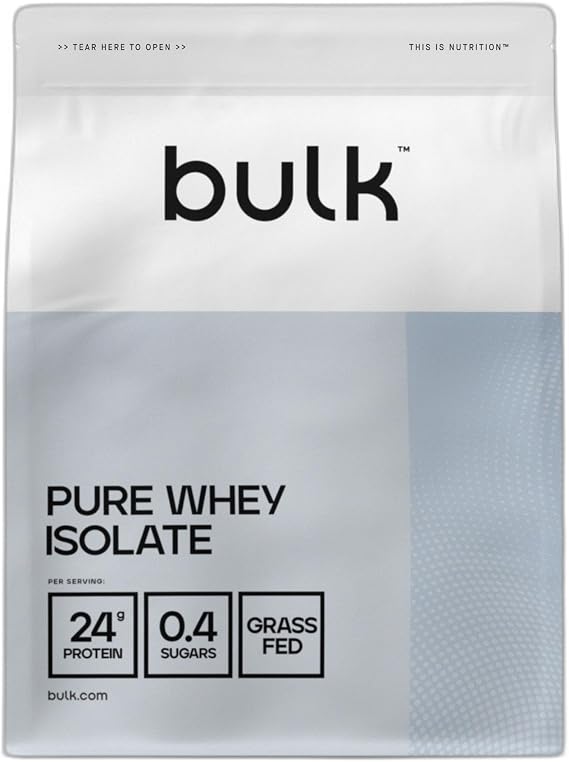 Bulk Pure Whey Protein Isolate, Chocolate, 1 kg