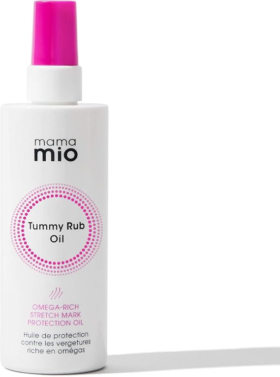 Mama Mio Tummy Rub Oil 120ml | Suitable for pregnant women, Vegan, Cruelty-free, Dermatologically tested