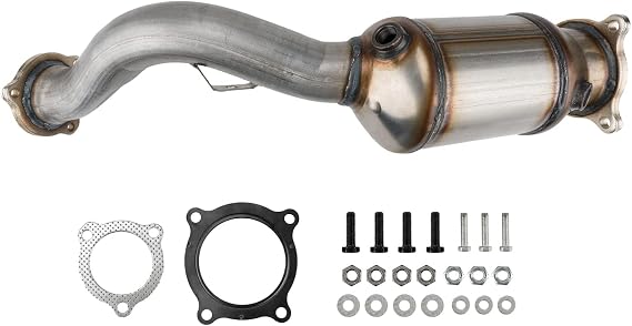 KAC Catalytic Converter, 16595 Catalytic Converter Fit for A4 2009-2013, A5 2010-2011, Q5 2011-2014, 2L,High Flow Stainless Steel Catalytic Converter(EPA Compliant)