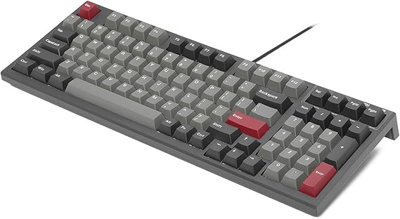 KPREPUBLIC Flesports FL980 Mechanical Gaming Keyboard Full RGB Backlit LED Computer Keyboard PBT Doubleshot keycap Hot Swappable Box Switch Edition