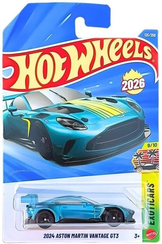 Hot Wheels Tekli Arabalar 2024 ASTON MARTIN VANTAGE GT3 (KISA KART) JJH55