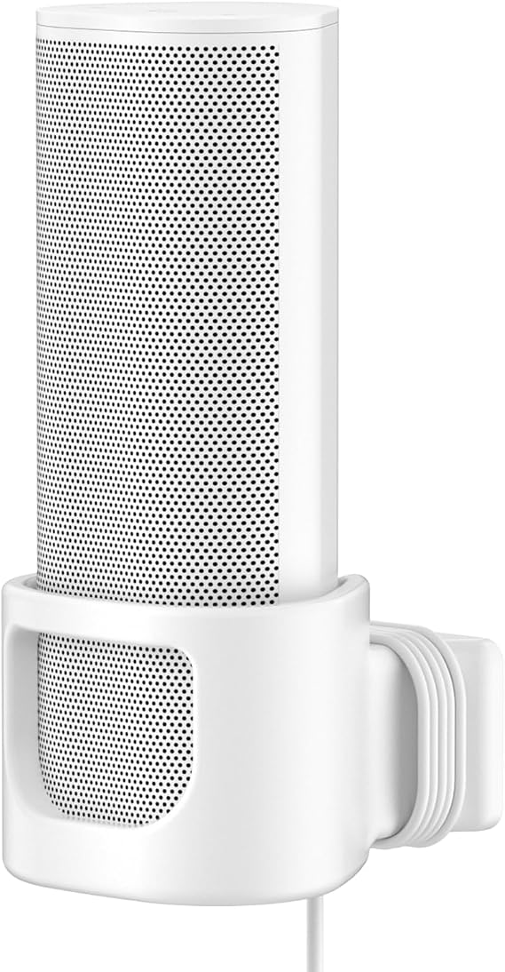 Upgrade Silicone Speaker Wall Mount for Sonos Roam 2, Sonos Roam, Roam SL Mount-Space Saving Speaker Mount for Sonos Roam, Roam SL, Roam 2 Wall Mount Bracket Easy to Install, White
