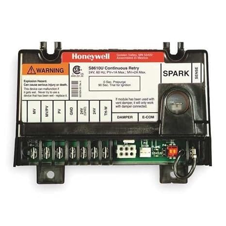 Honeywell S8610U3009/U Universal Intermittent Pilot Ignition Module