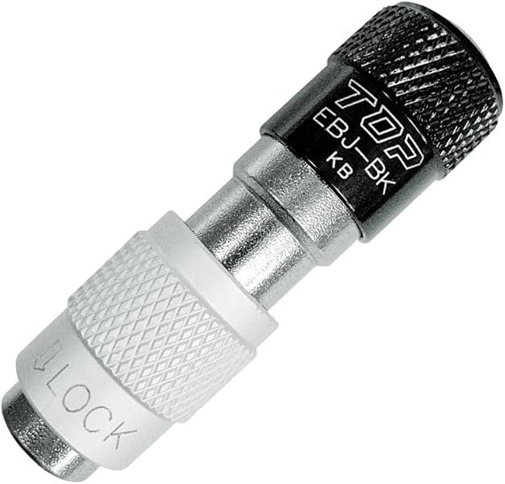 Top Industry EBJ-BK One-Touch Bit Joint Black Hex Shank Pillhole Drill Impact Driver Attachment Holder Tsubame Sanjo Made in Japan
