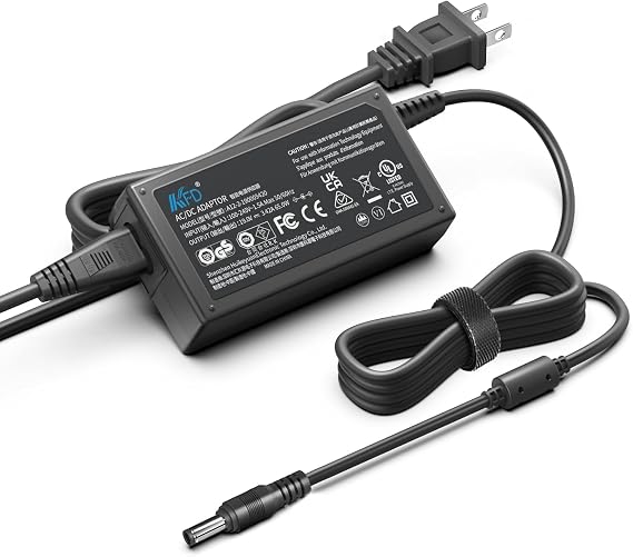 KFD 19V AC Adapter Charger for JBL Xtreme/Extreme 1 2 JBL Boombox 1 2,FUGOO XL Speaker,XGIMI Projector Power Supply, Intel NUC 11 10 8 7 6 5 Mini PC, HP Philips Asus AOC MSI Optix Monitor Power Cord