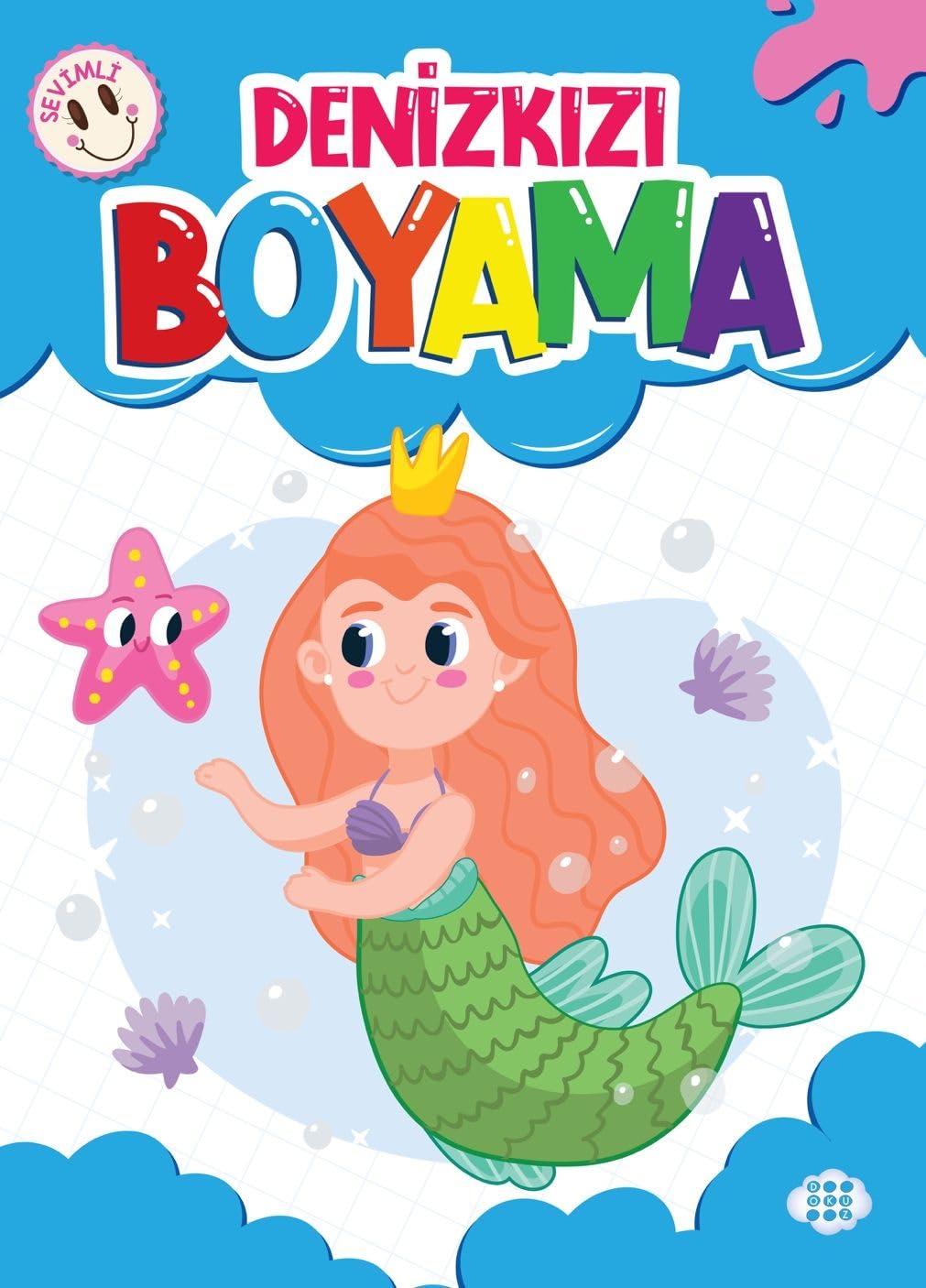 Cute Mermaid Coloring Paper Cover – July 25, 2024