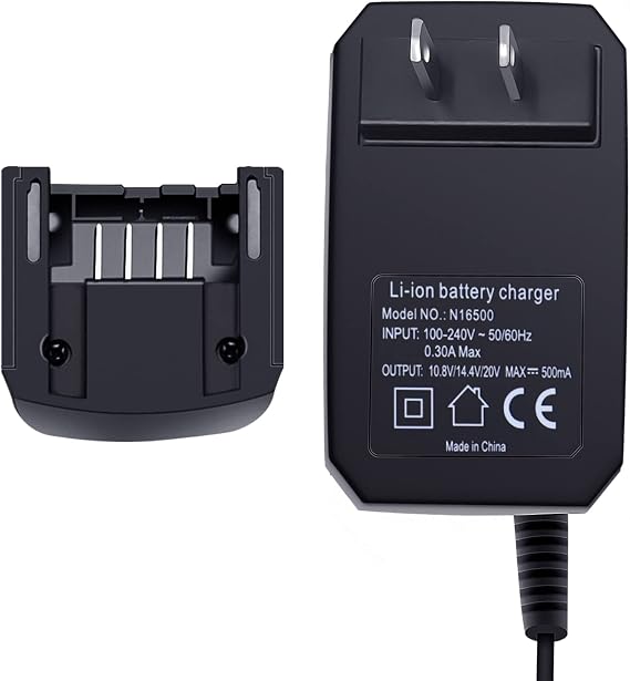 20 Volt LithiumIon Battery Charger LCS1620 for Black & Decker for Porter Cable for STANLEYBattery 12V 14.4V 18V 20 Volt Batteries LBXR20 LCS1620B LB20 LBX20 LBXR16 US Plug laipuduo