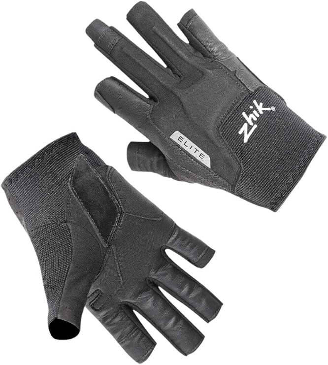 Zhik Elite Half Finger Gloves - Anthracite