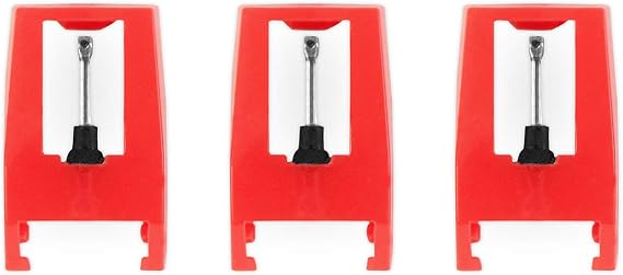Victrola 3 Pack Turntable Replacement Needles for Record Players