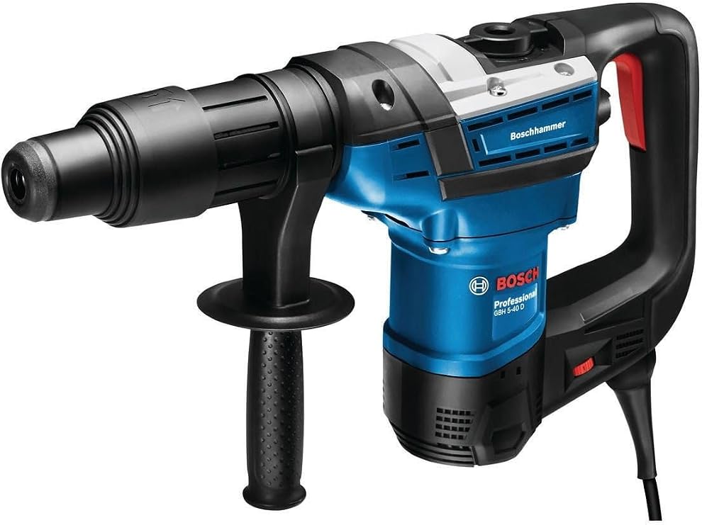 Bosch Professional GBH 5-40 D Crusher Drill (1,100 W, 6.8 kg, 8.5 J, Drilling Diameter in Concrete: 40 mm)