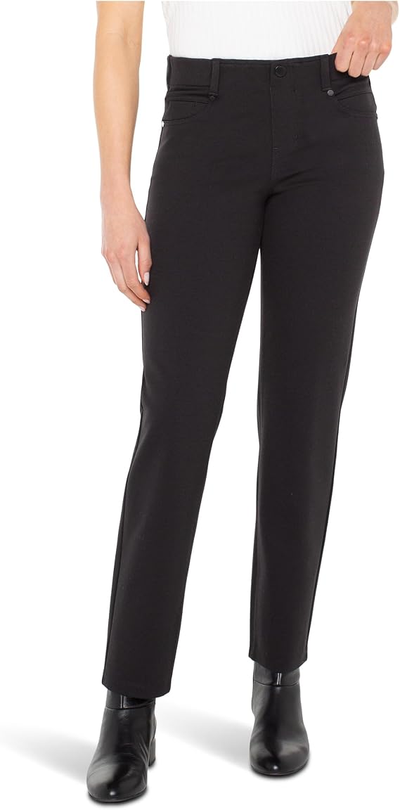 Liverpool Los Angeles Gia Pull-On Glider Mid-Rise Slim Pant 29'' Inseam