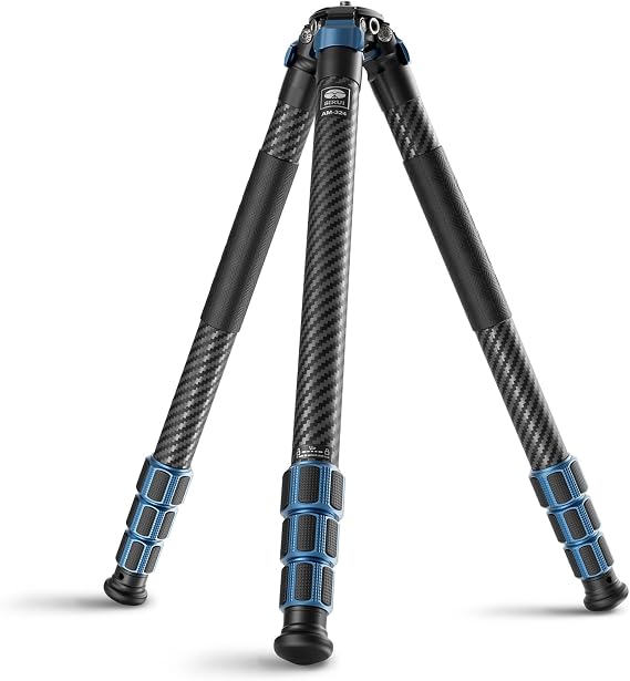 SIRUI AM-324 Carbon Fiber Camera Tripod 57", 32mm Tube, Max 20KG