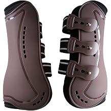 Horse Boots Open Front Jumping Tendon Sport Boots, Secure Leg Protection, Classic Equine Supplies