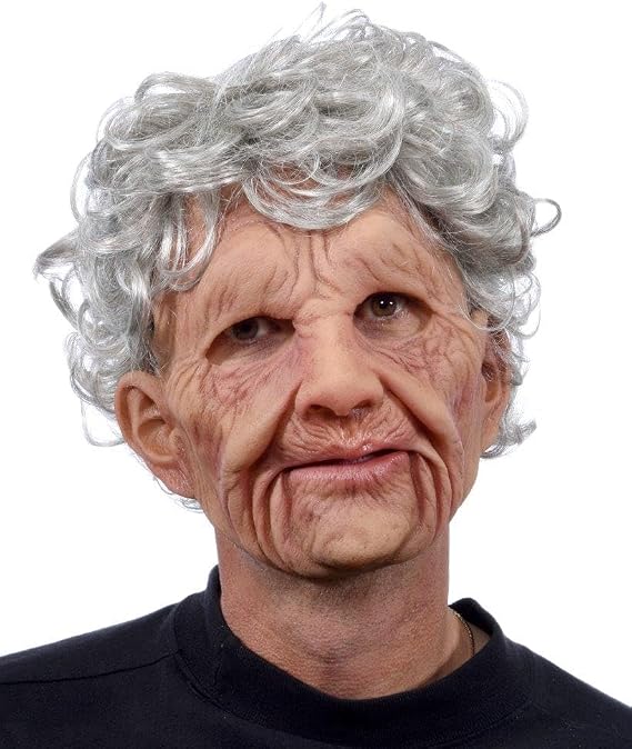 Zagone Studios Mens Supersoft Old Woman Mask