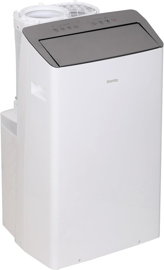 Danby DPA100B9IWDB-6 12000 BTU (10000 SACC) Portable AC in White