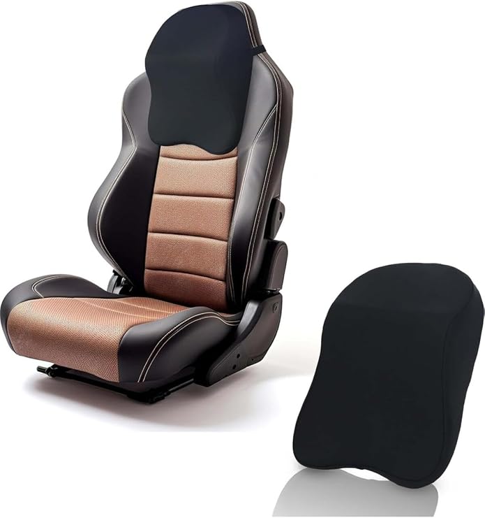 Ergonomik Visco Boyun Yastığı, Ortopedik Destek, Siyah
