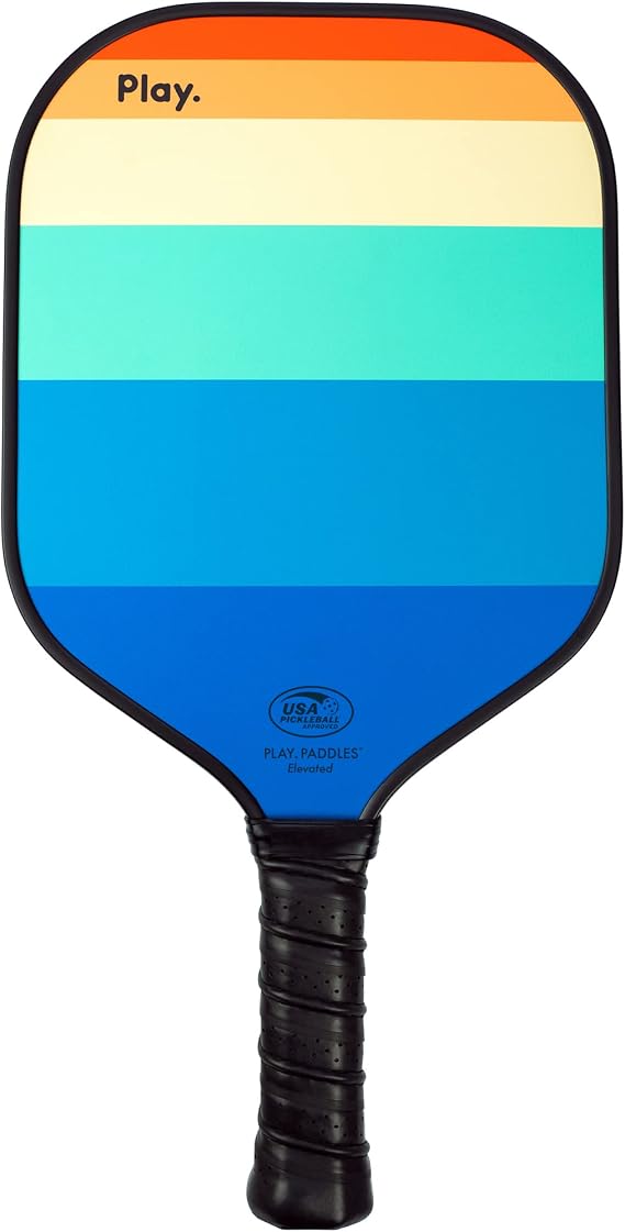 Pickleball Paddle - USAPA Approved Pickleball Racket | Carbon Fiber and Polymer Honeycomb Composite Core | Hyper-GripTM Surface with Graphite Face & Cushioned Grip