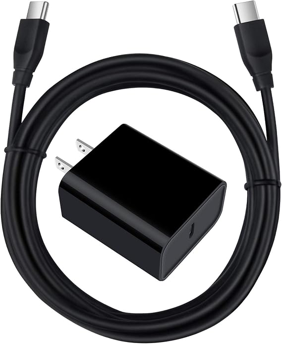 USB C Wall Charger, 20W PD Fast Charging Charger Cable for Samsung Galaxy