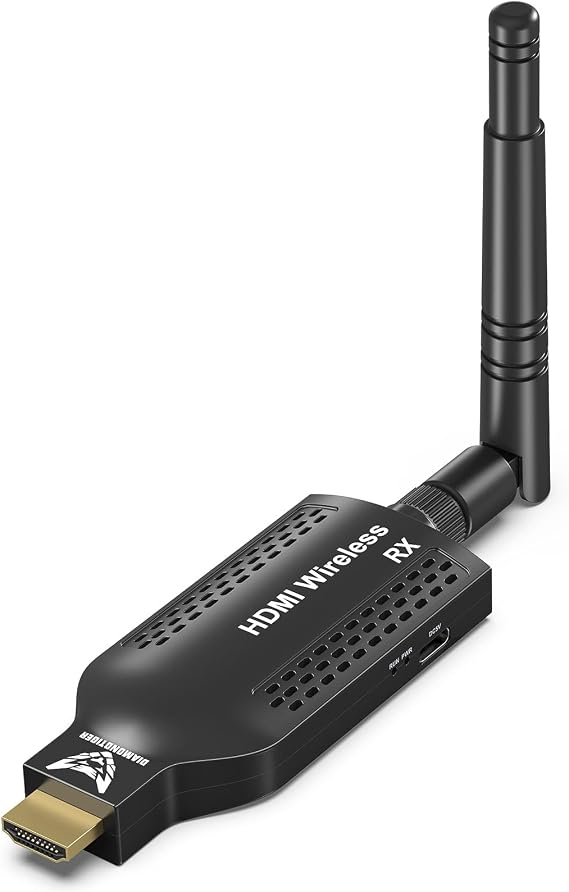 Wireless HDMI Receiver 1080P 500FT, Plug & Play (Rx Only)
