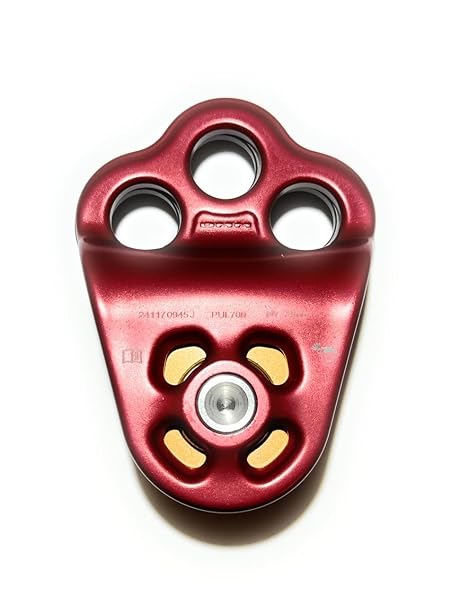 DMM Triple Attachment Pulley 2 RED PUL700RD