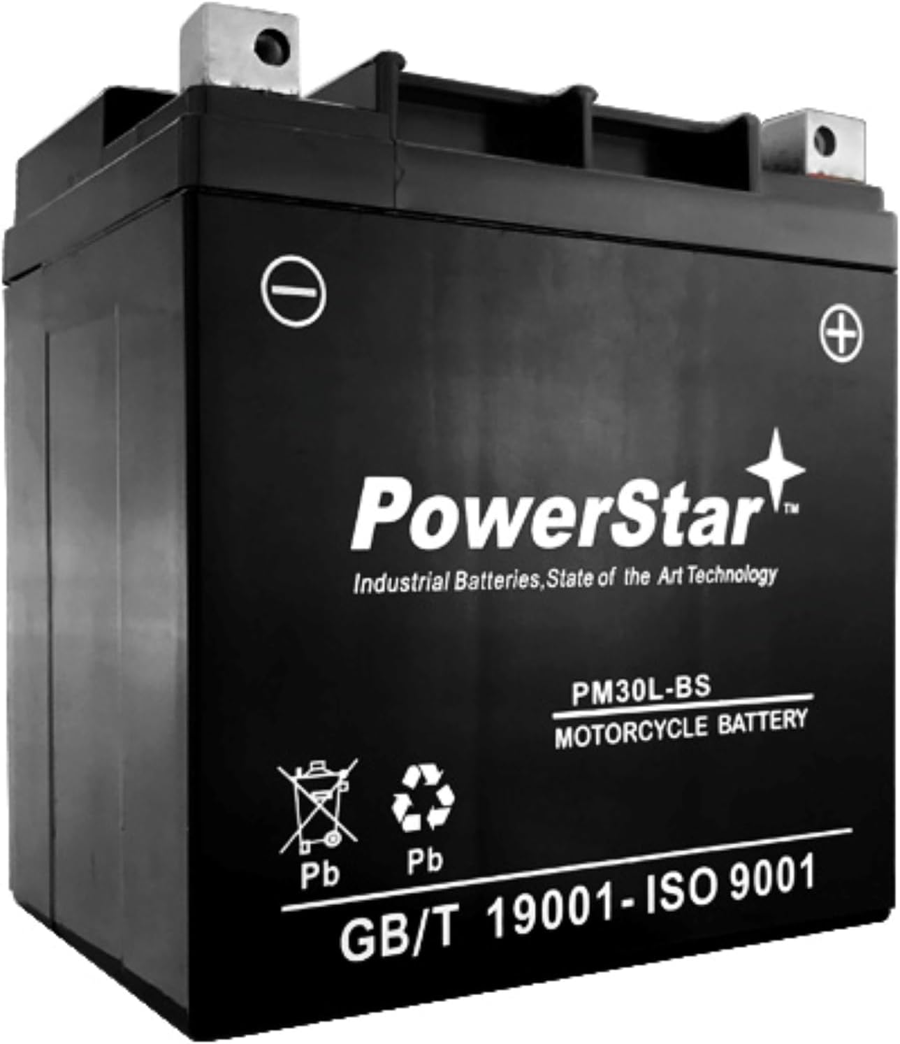 Powerstar® ETX30L Ps30l-bs Battery YTX30L-BS High Performance Power Sports Battery Super Crank