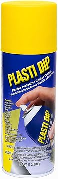 Plasti Dip Spray Coating, Yellow, 11 oz, Multi-Purpose Rubber Coating, Peelable Flexible Protective Spray for Auto, Home, Garden, Craft & DIY Projects