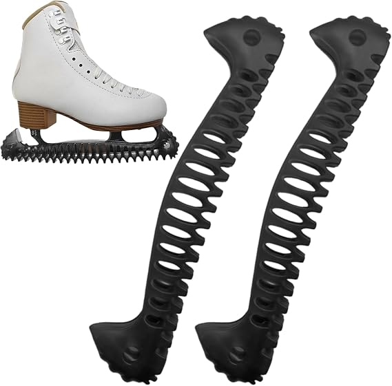 Ice Skate Soakers 1 Pair Elastic Soft Portable Accessories | Ice Skating Guards for Kids Youth Clothes Snow Winter Training Daily Indoor Outdoor Holiday Party Vacation