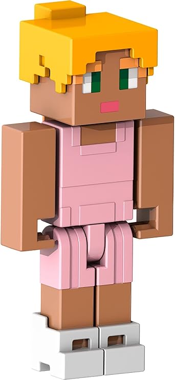 Mattel Minecraft Game, Creator Series Figures and Accessories, 3.25-inch, Collect, Pose and Battle!