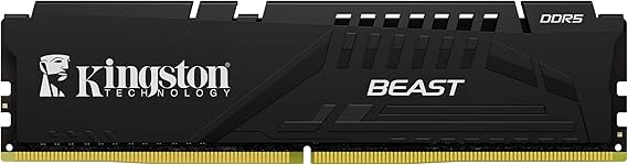 Kingston Beast 64GB DDR5 6000MT/s CL30 DIMM Masaüstü Ram Kit (2x32GB) - KF560C30BBEK2-64TR
